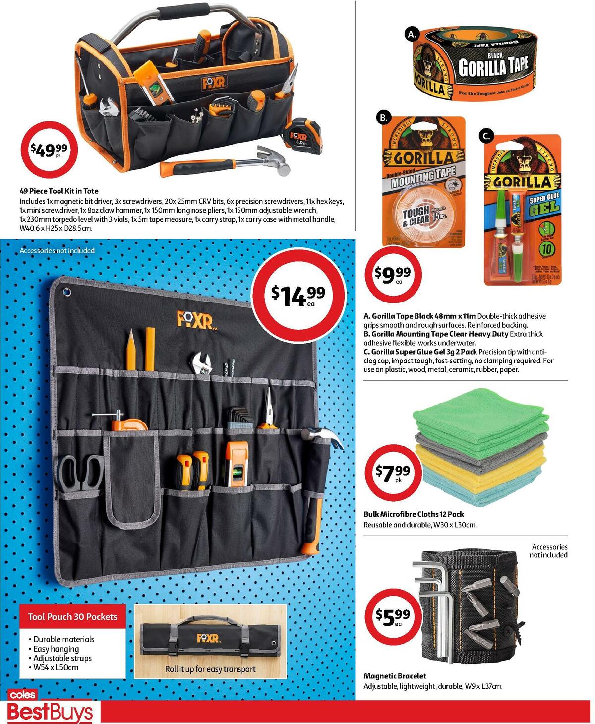 Coles Best Buys - Handy Hardware Catalogues from 12 August