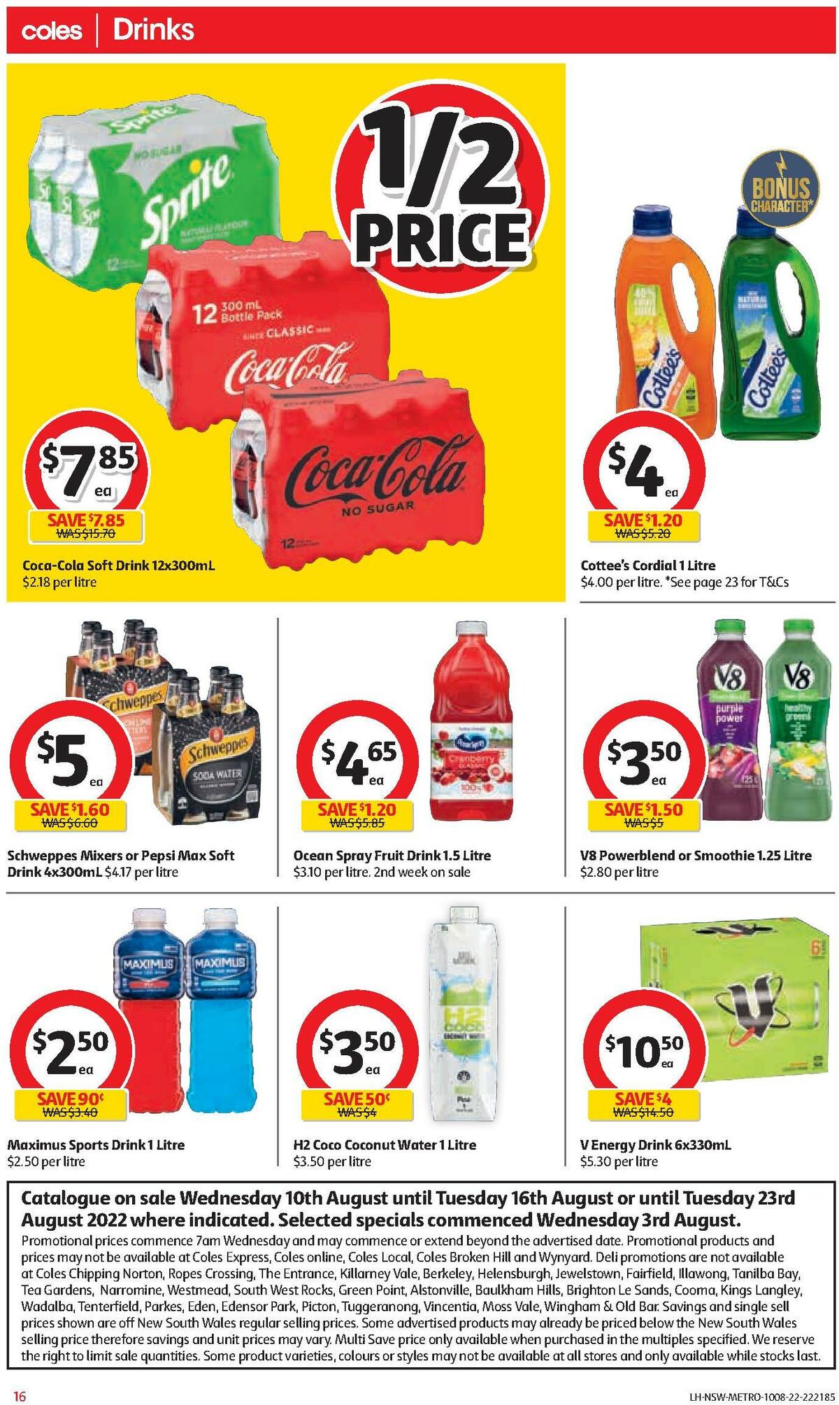 Coles Catalogues from 10 August