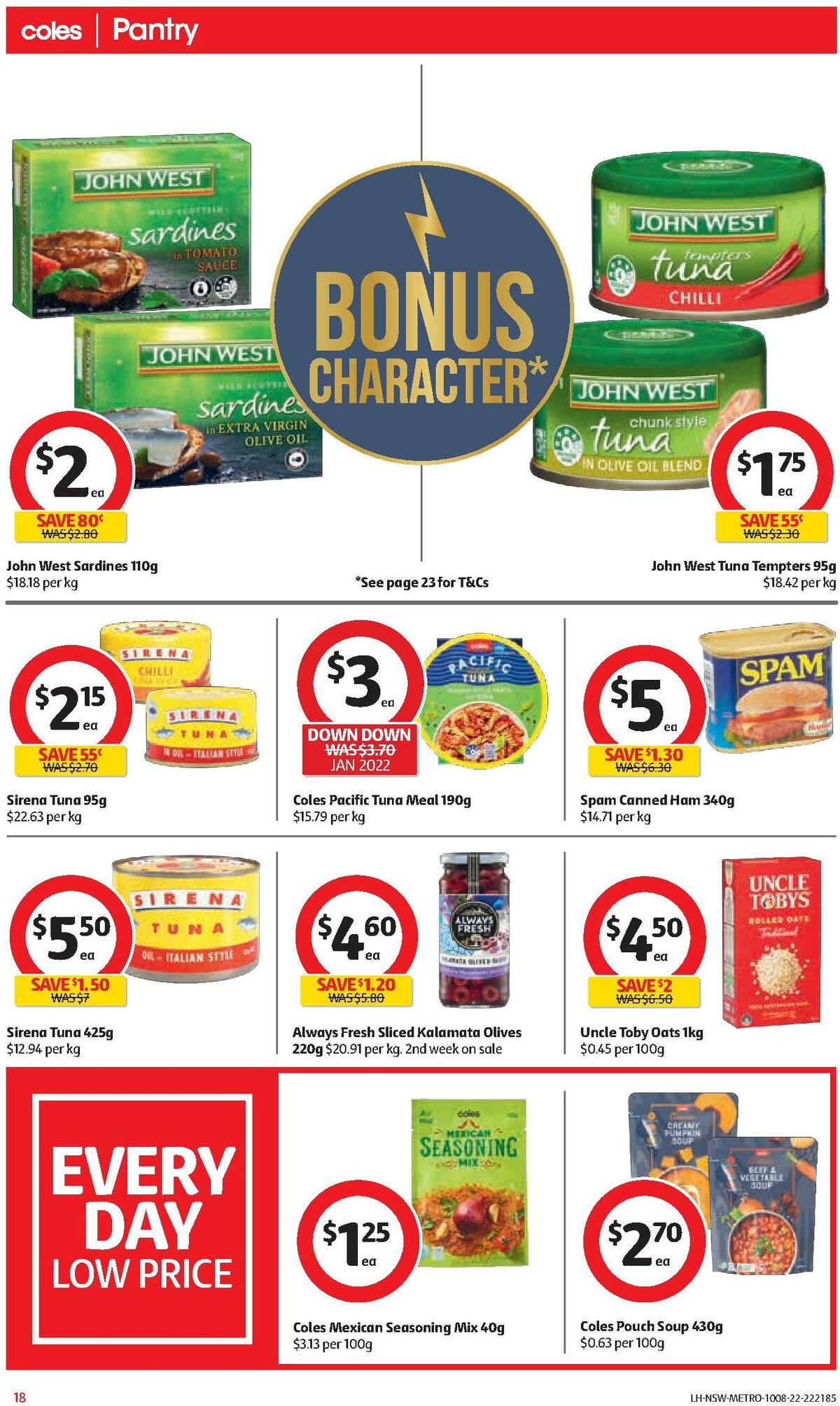 Coles Catalogues from 10 August
