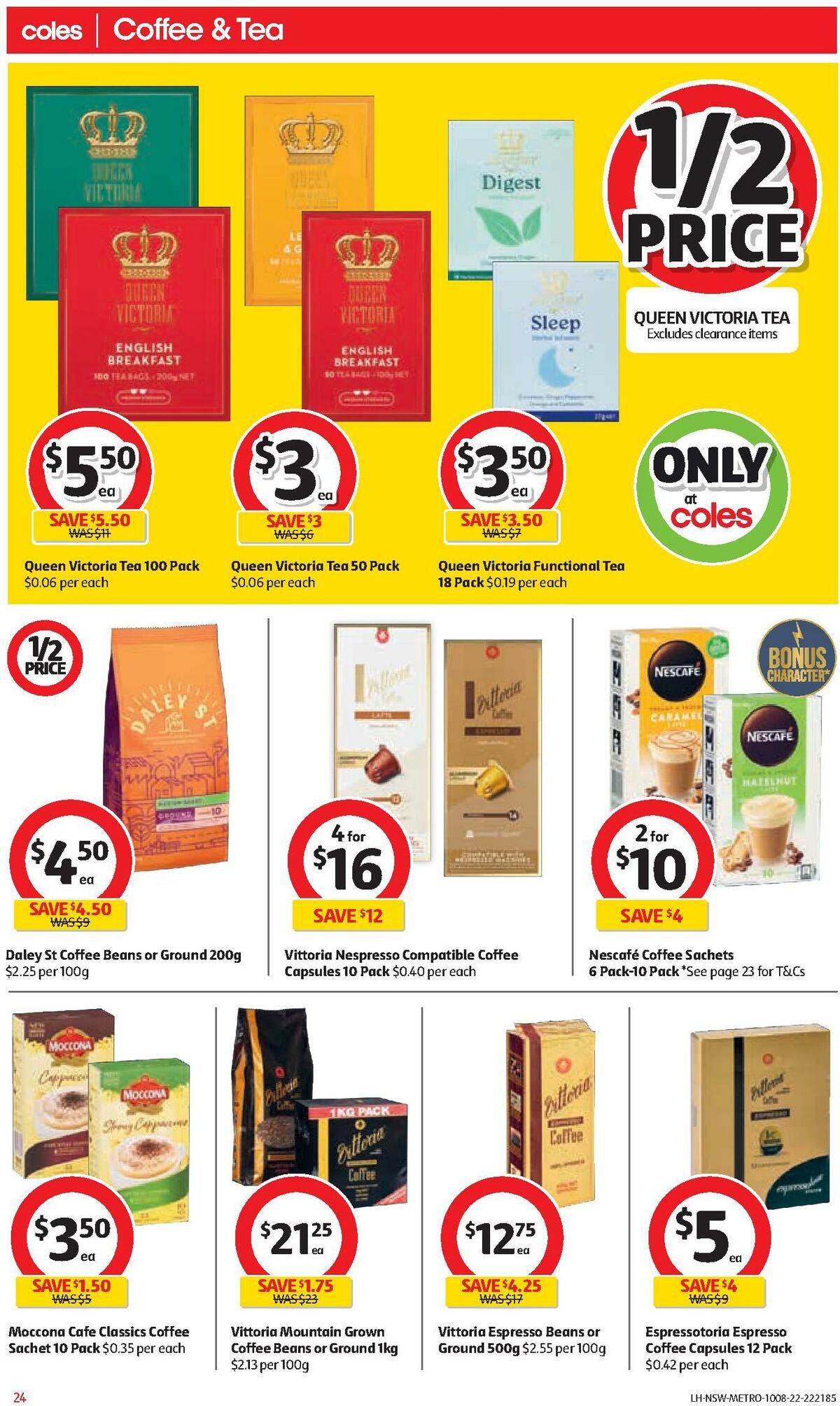 Coles Catalogues from 10 August