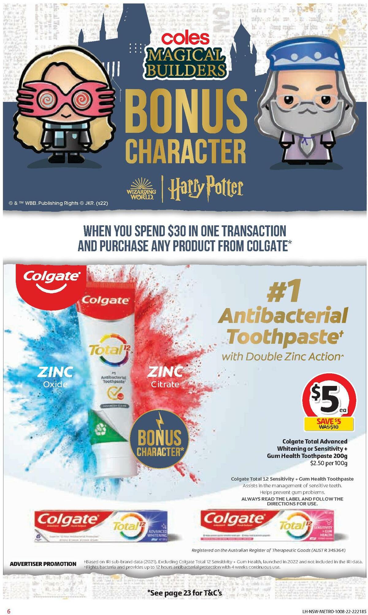 Coles Catalogues from 10 August