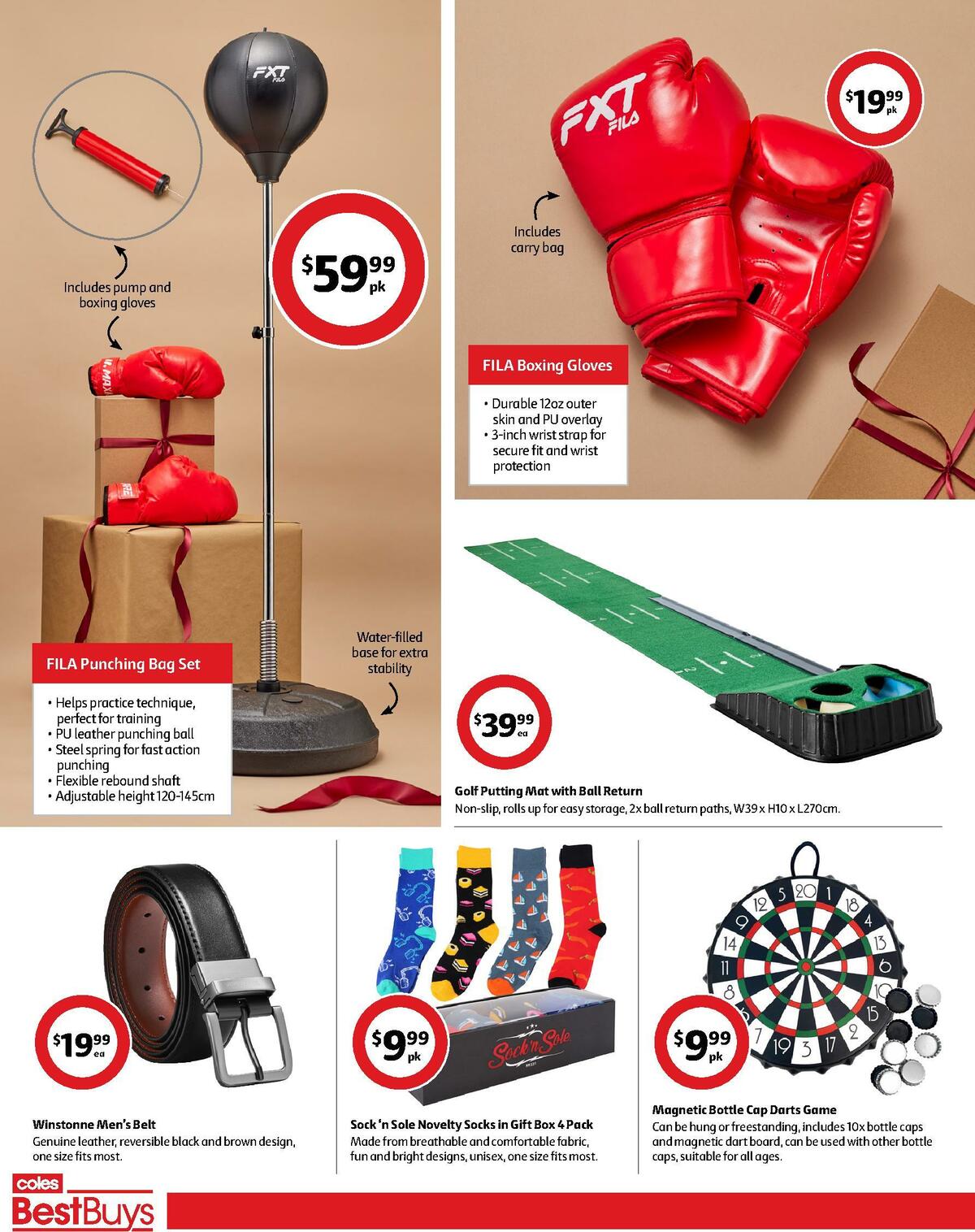 Coles Best Buys - Perfect for Father's Day Catalogues from 19 August