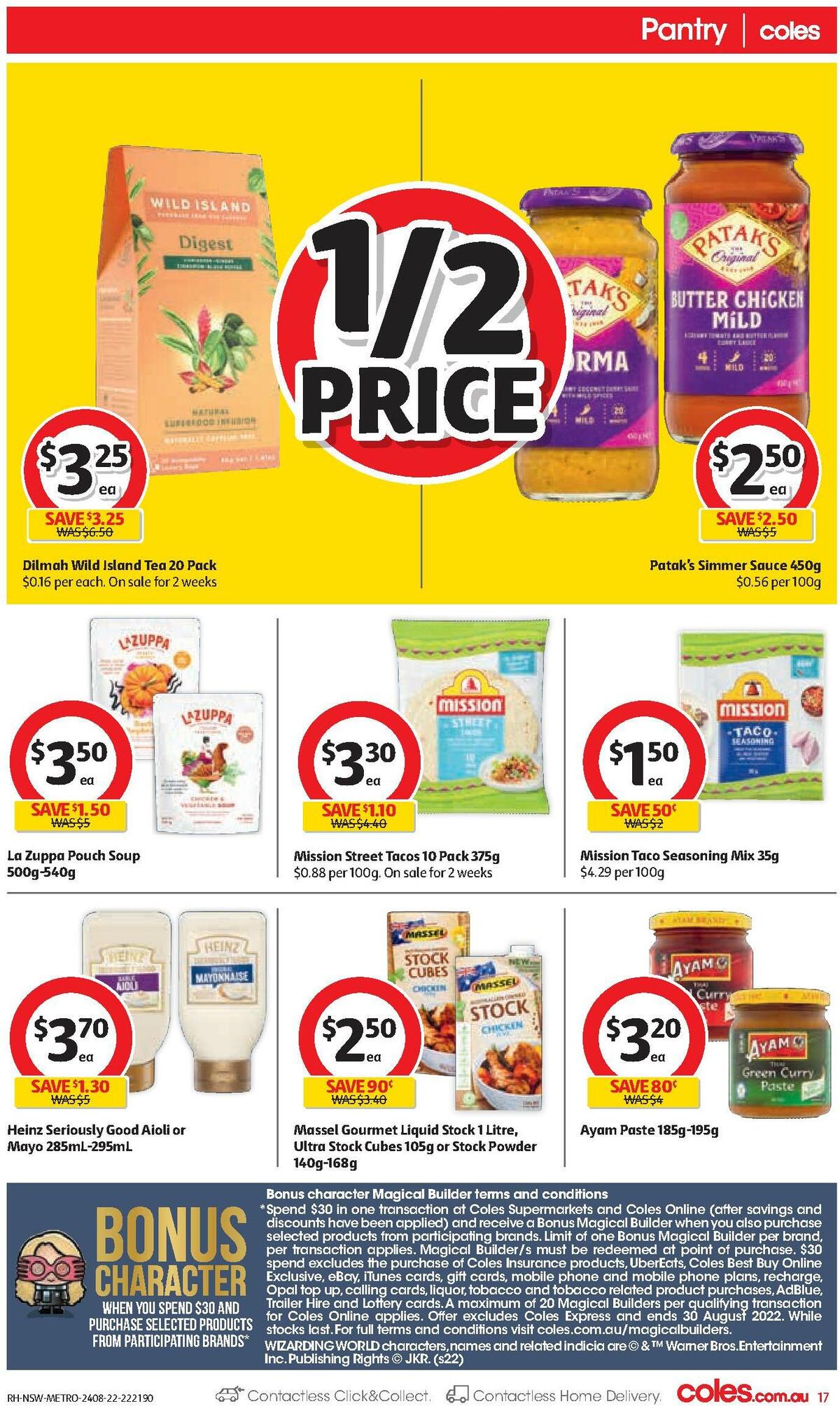 Coles Catalogues from 24 August
