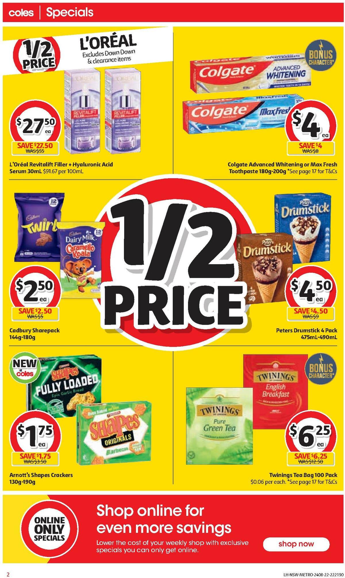 Coles Catalogues from 24 August