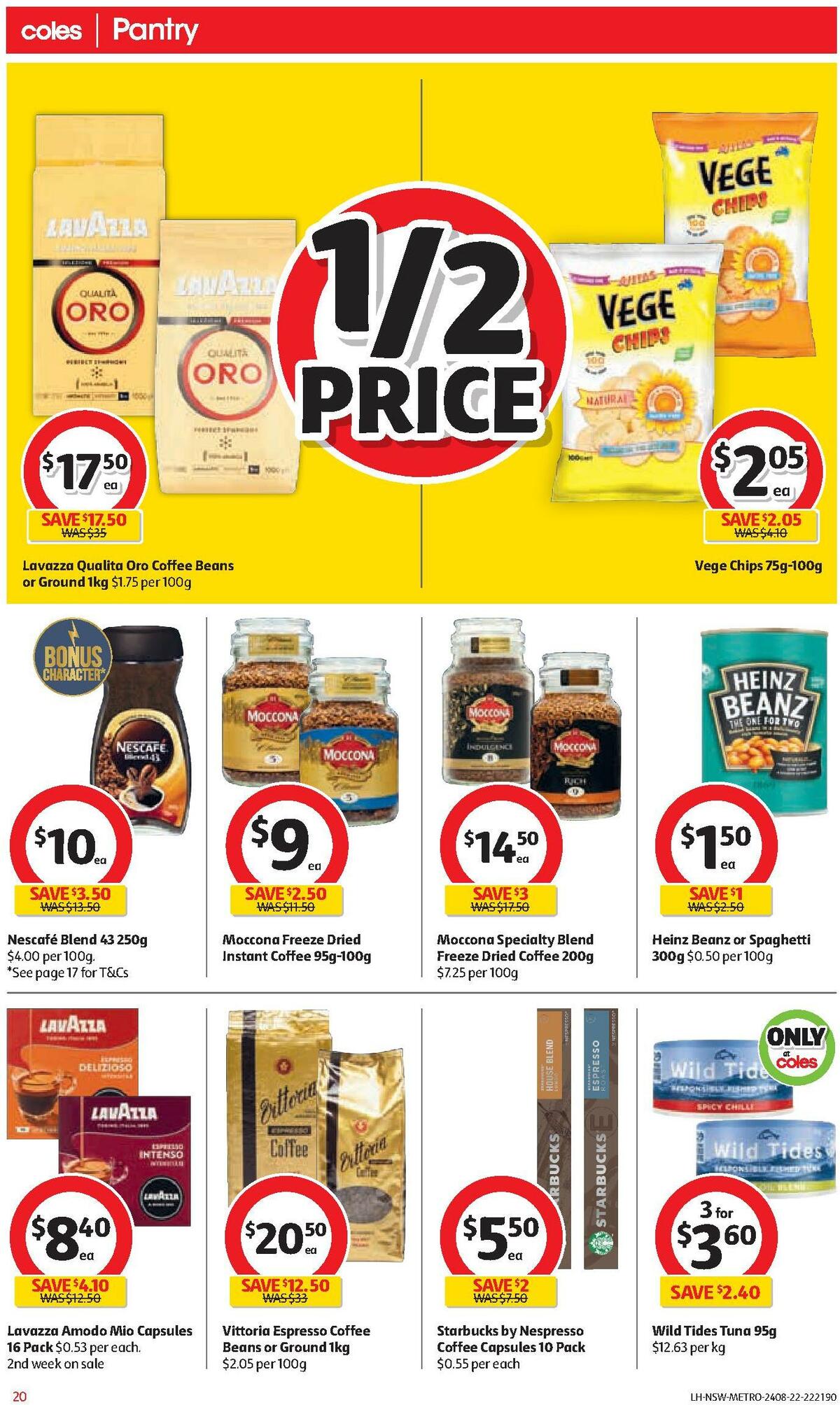 Coles Catalogues from 24 August