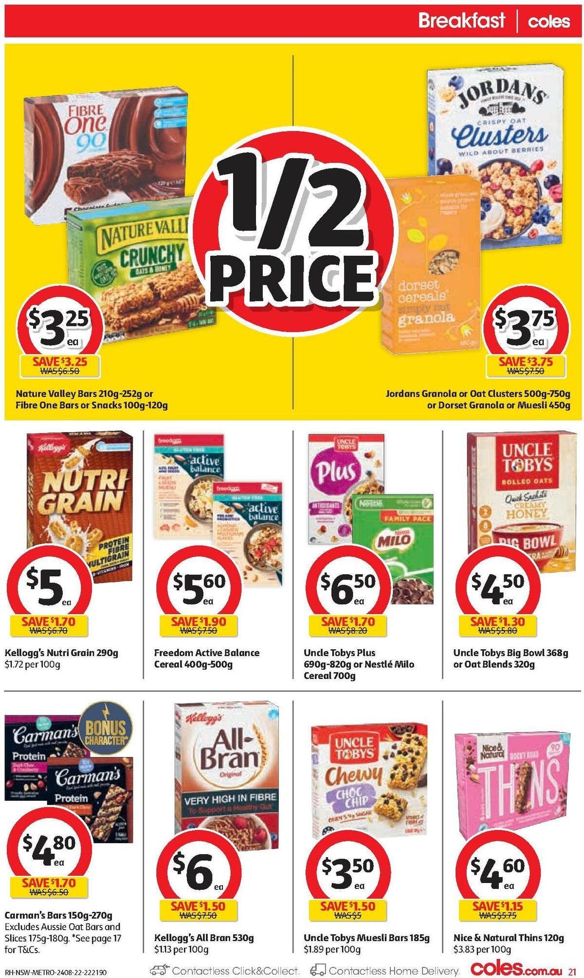 Coles Catalogues from 24 August
