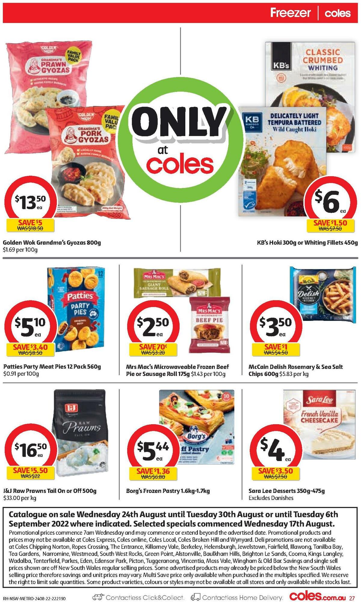 Coles Catalogues from 24 August