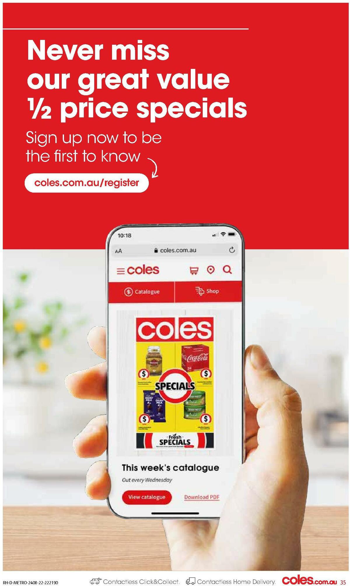 Coles Catalogues from 24 August
