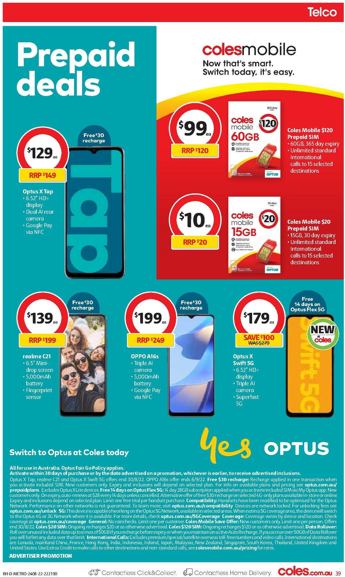 Coles Catalogues from 24 August