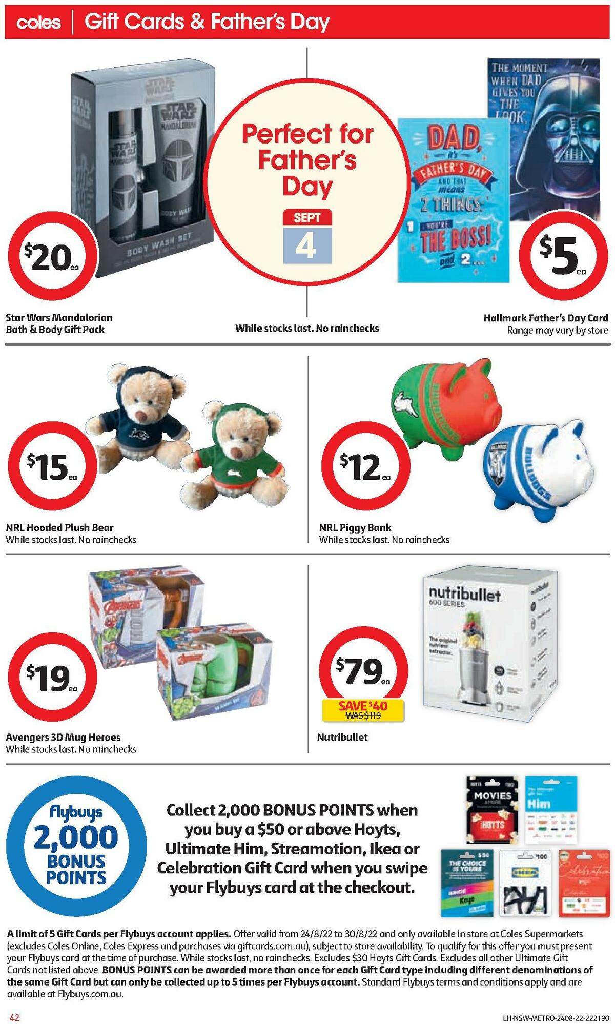 Coles Catalogues from 24 August