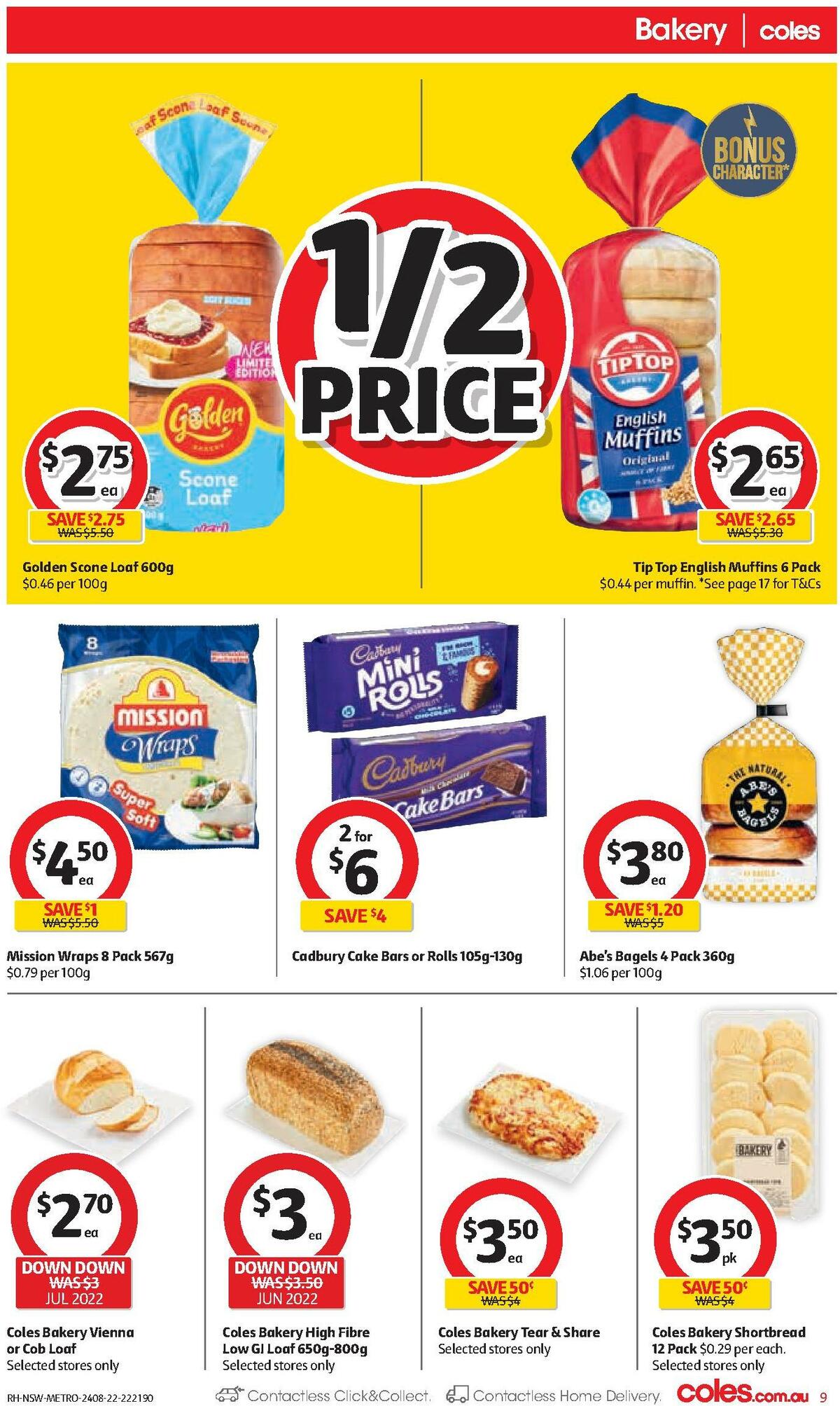 Coles Catalogues from 24 August
