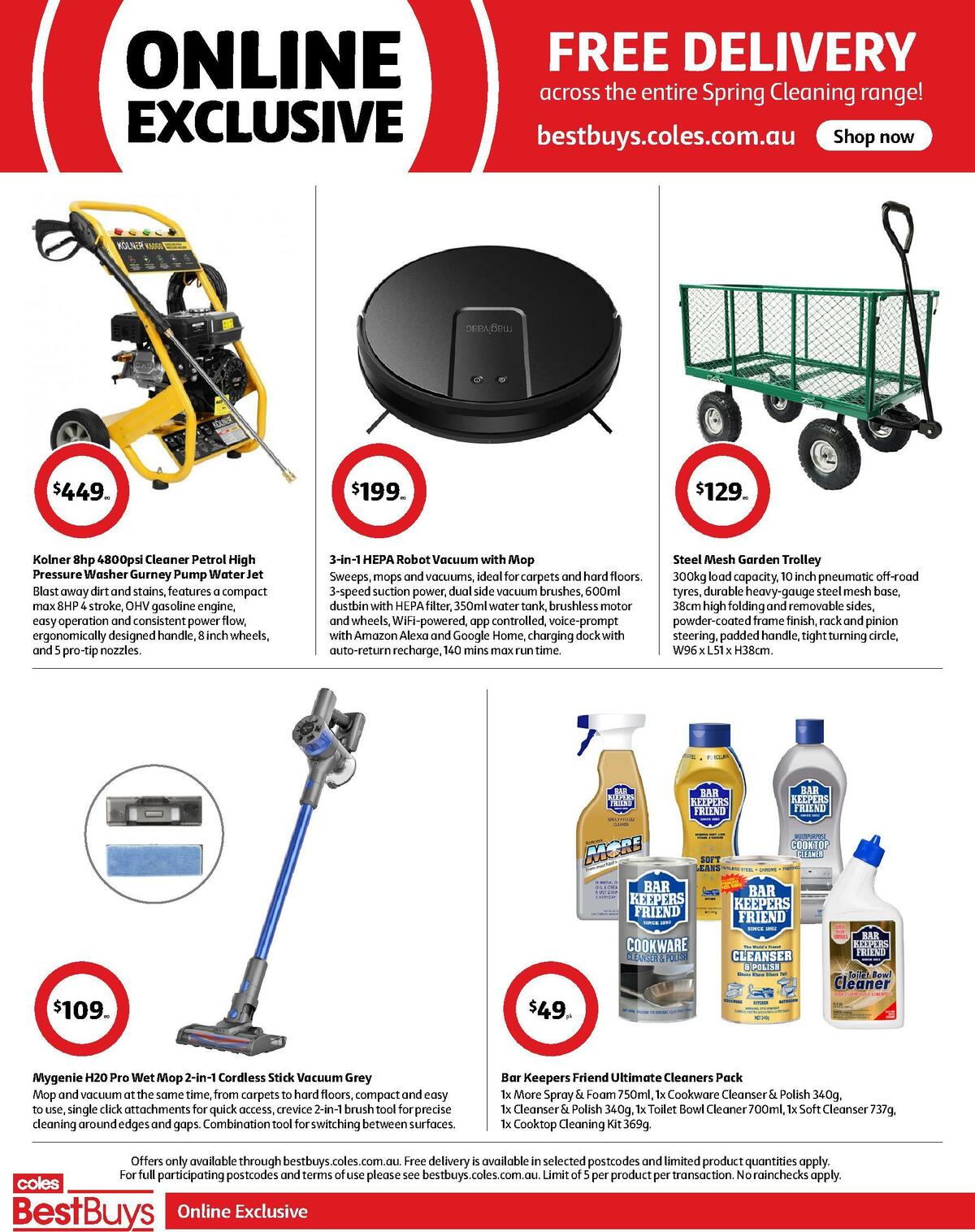 Coles Best Buys - Spring Cleaning Catalogues from 26 August