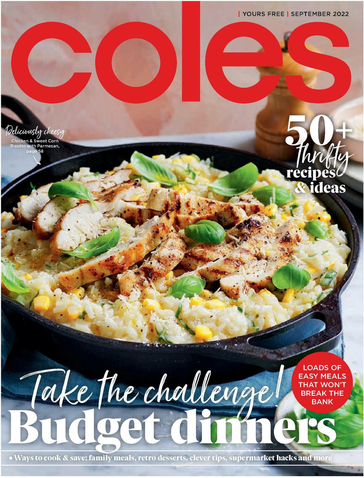 Coles Magazine September Catalogues from 1 September