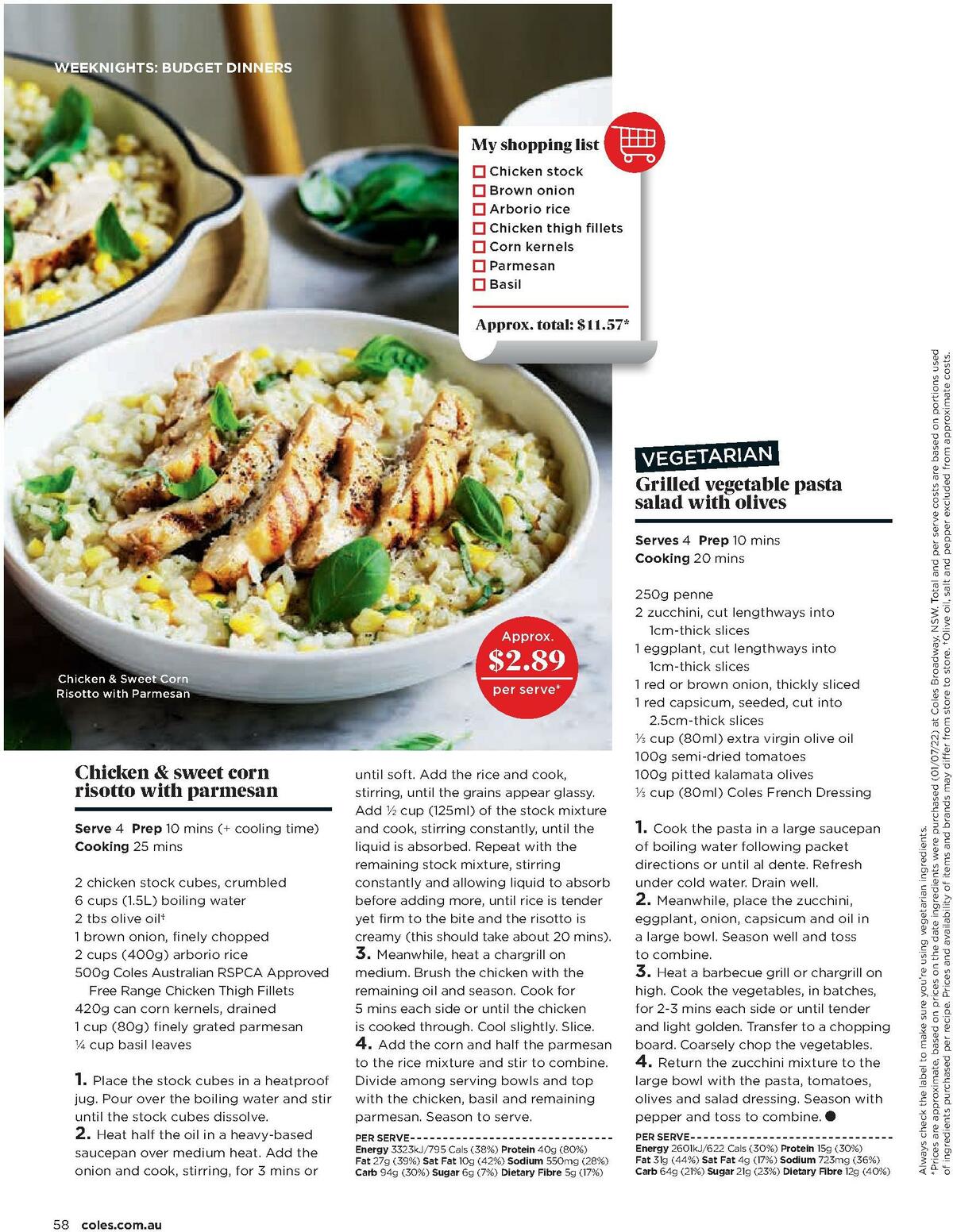 Coles Magazine September Catalogues from 1 September