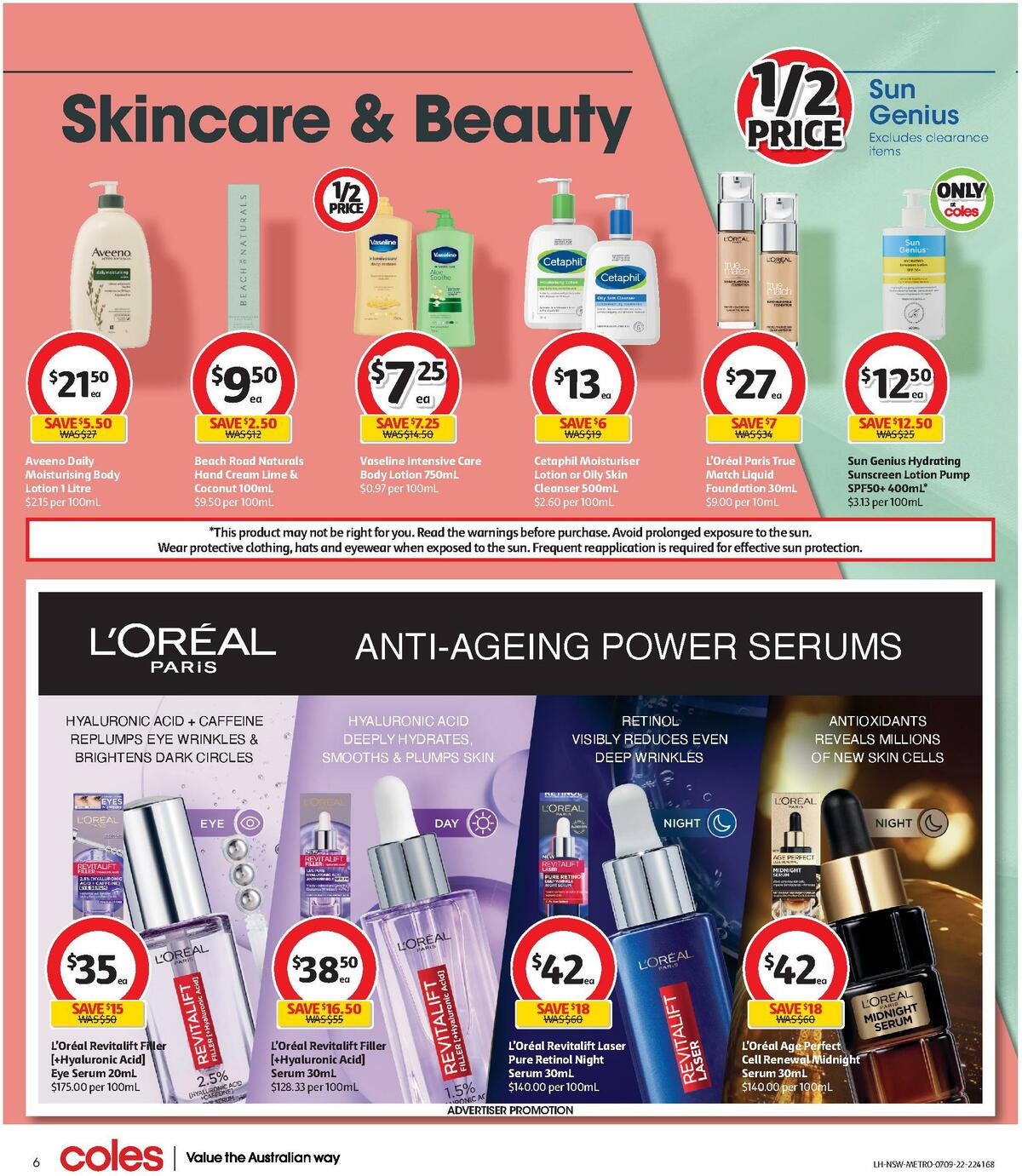 Coles Health & Beauty Catalogues from 7 September