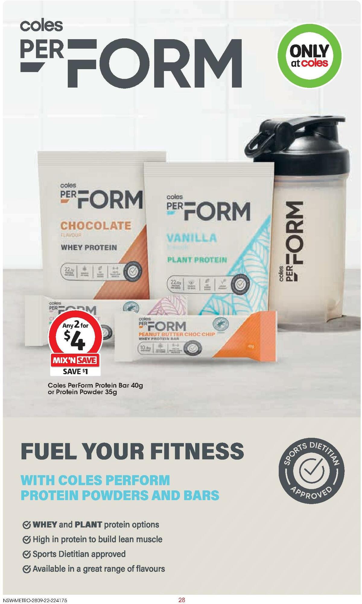 Coles Catalogues from 28 September