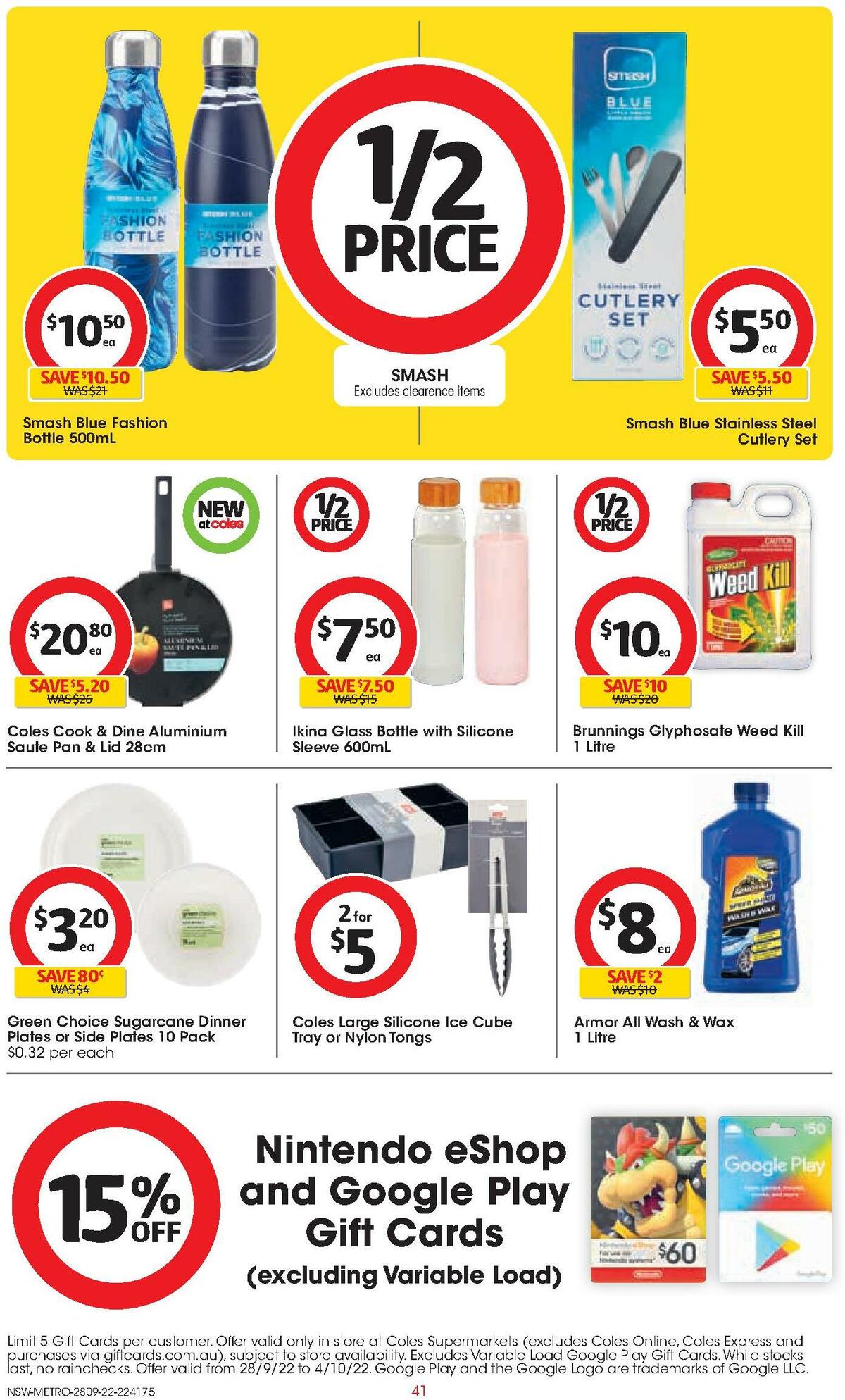 Coles Catalogues from 28 September