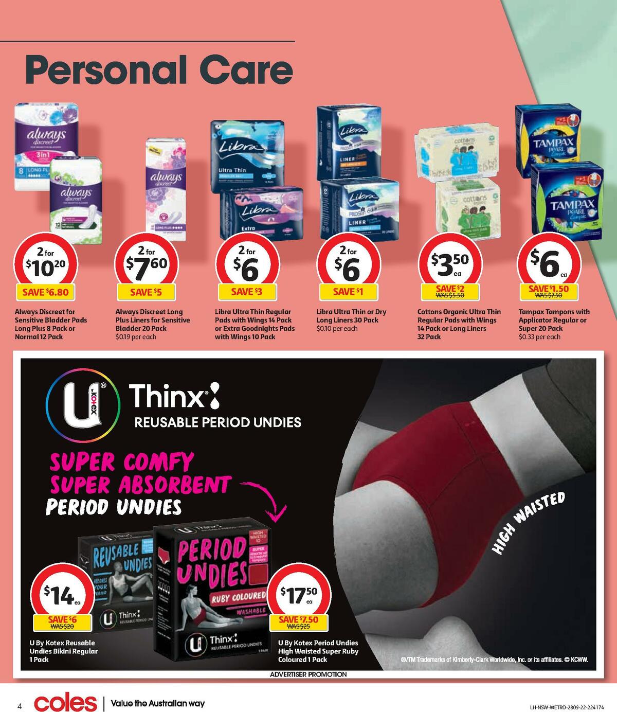 Coles Health & Beauty Catalogues from 28 September