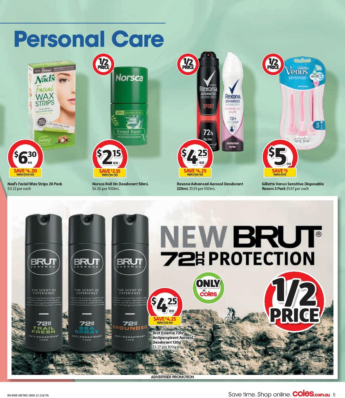 Coles Health & Beauty Catalogues from 28 September
