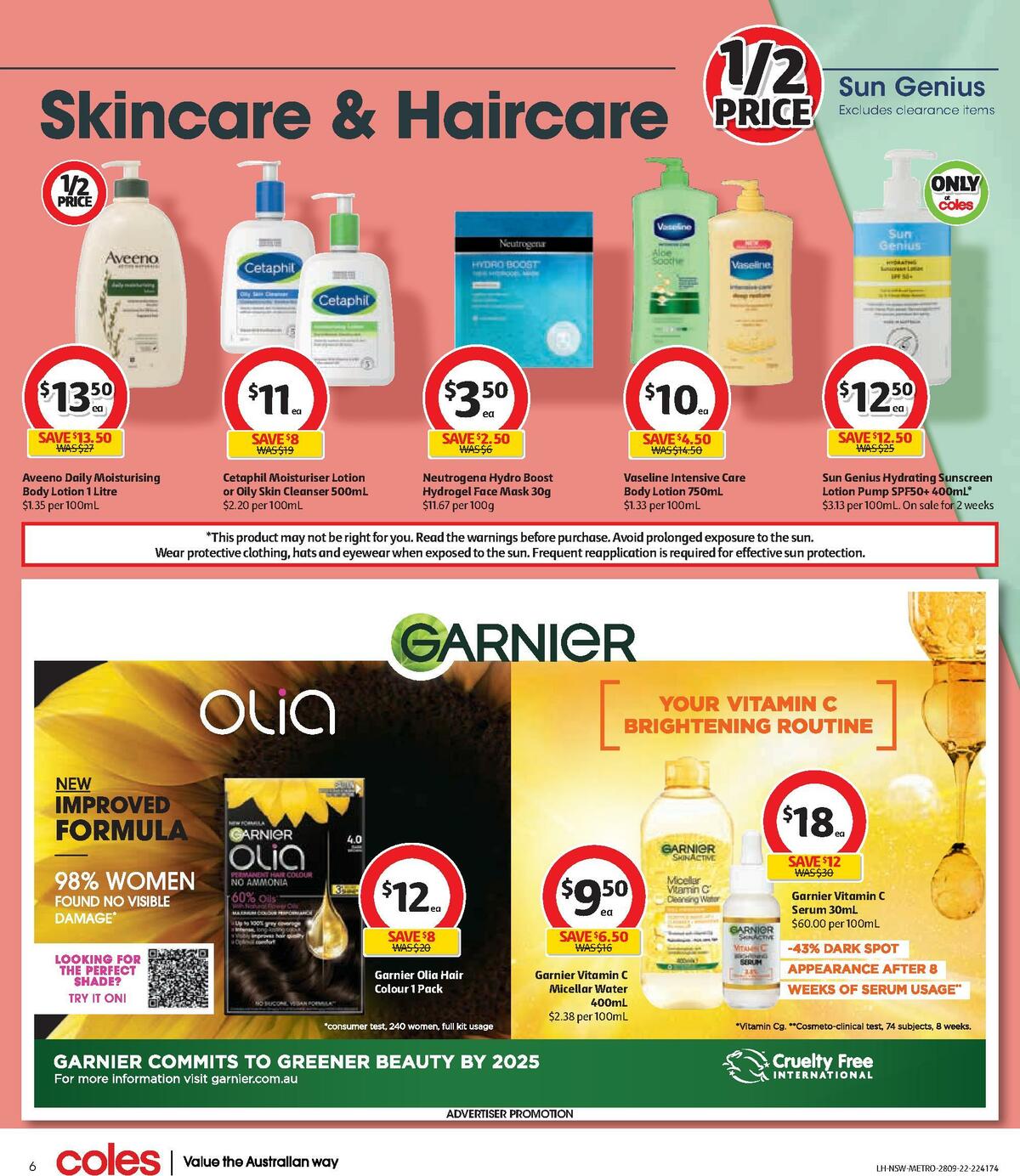 Coles Health & Beauty Catalogues from 28 September