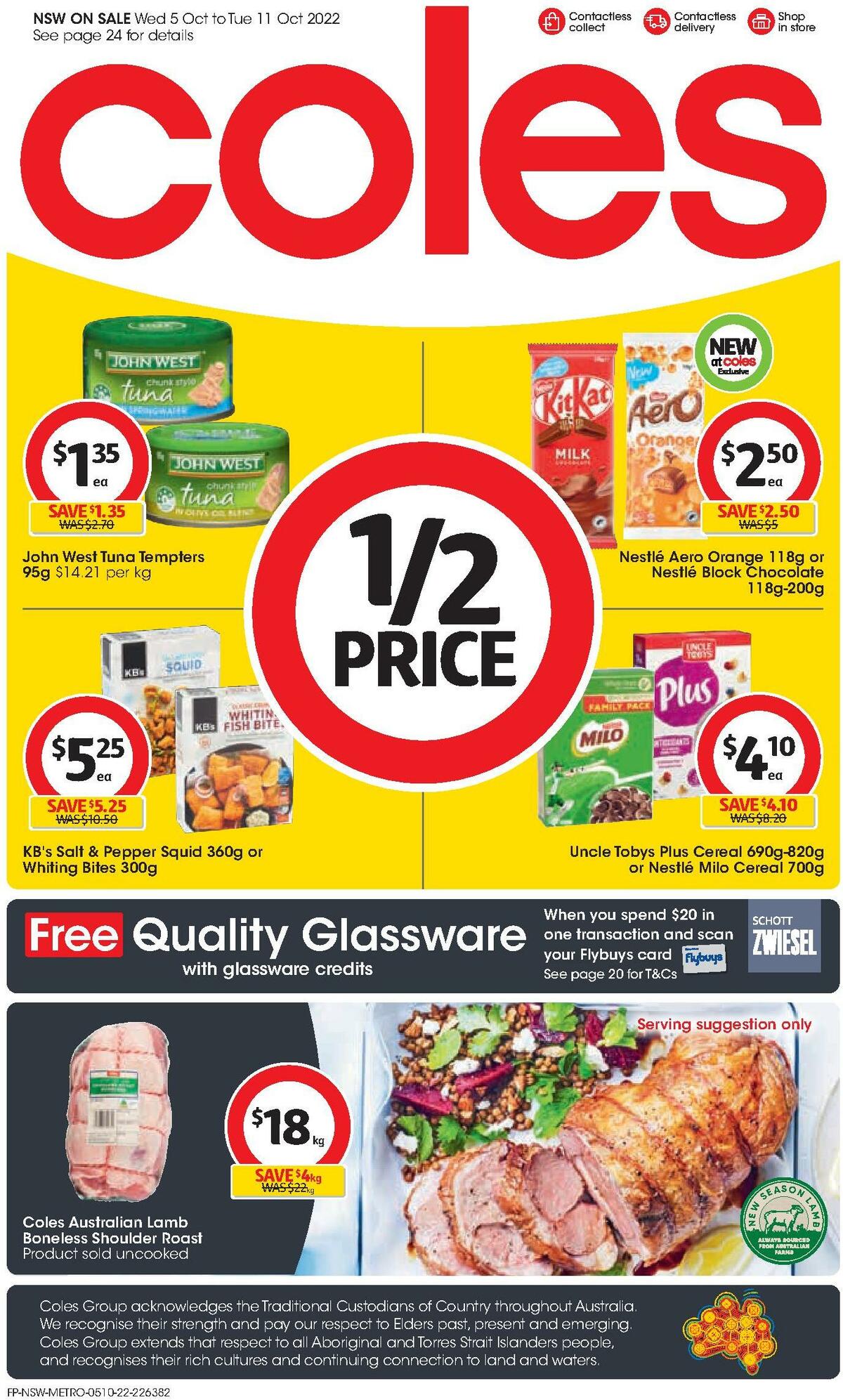 Coles Catalogues from 5 October