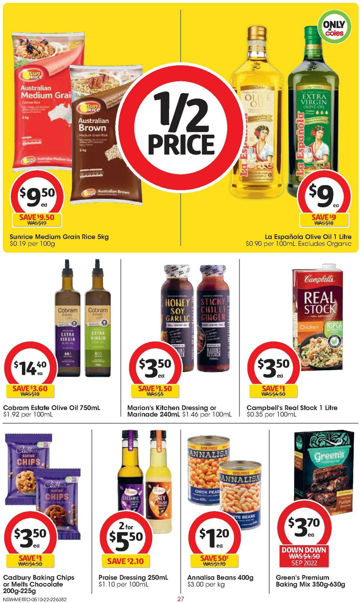 Coles Catalogues from 5 October