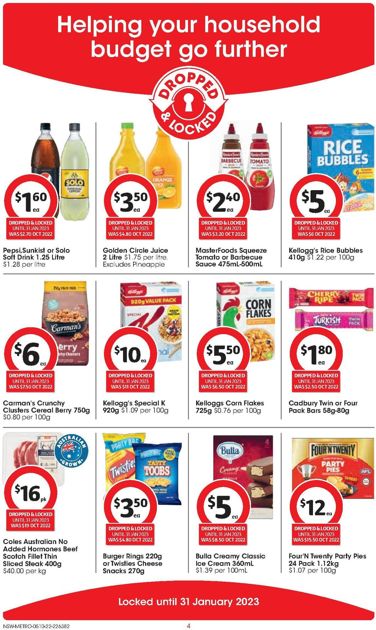 Coles Catalogues from 5 October
