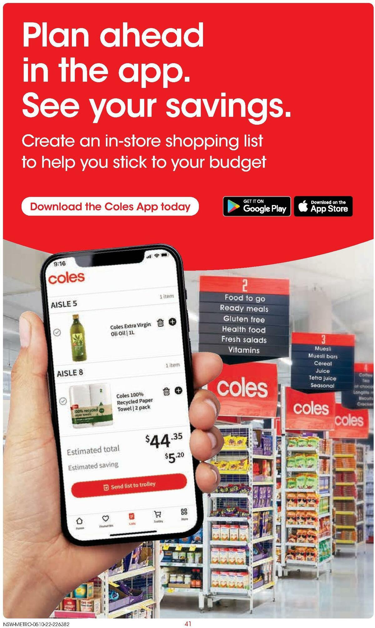 Coles Catalogues from 5 October