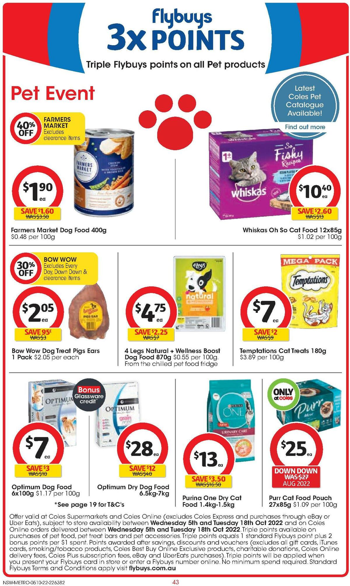 Coles Catalogues from 5 October