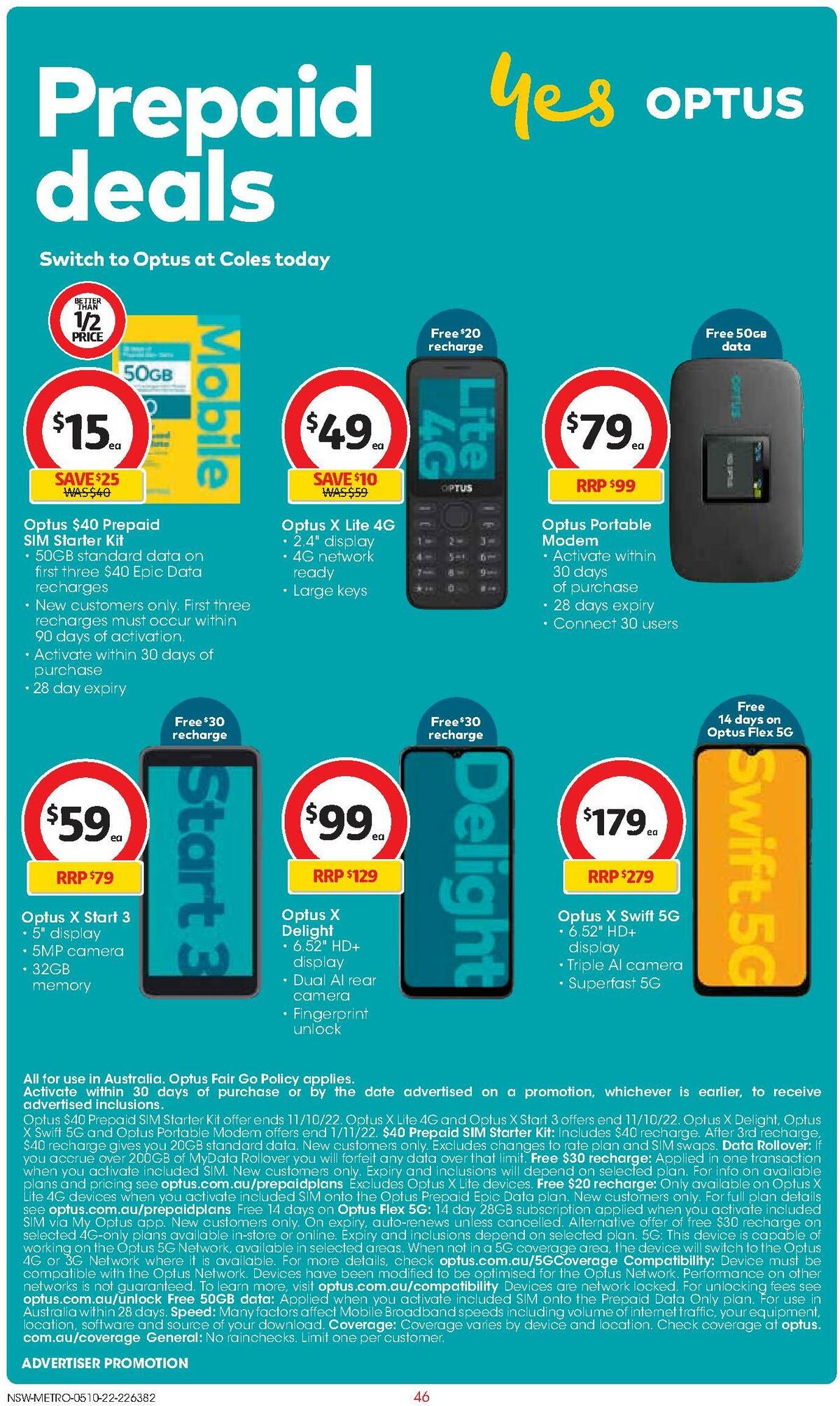 Coles Catalogues from 5 October