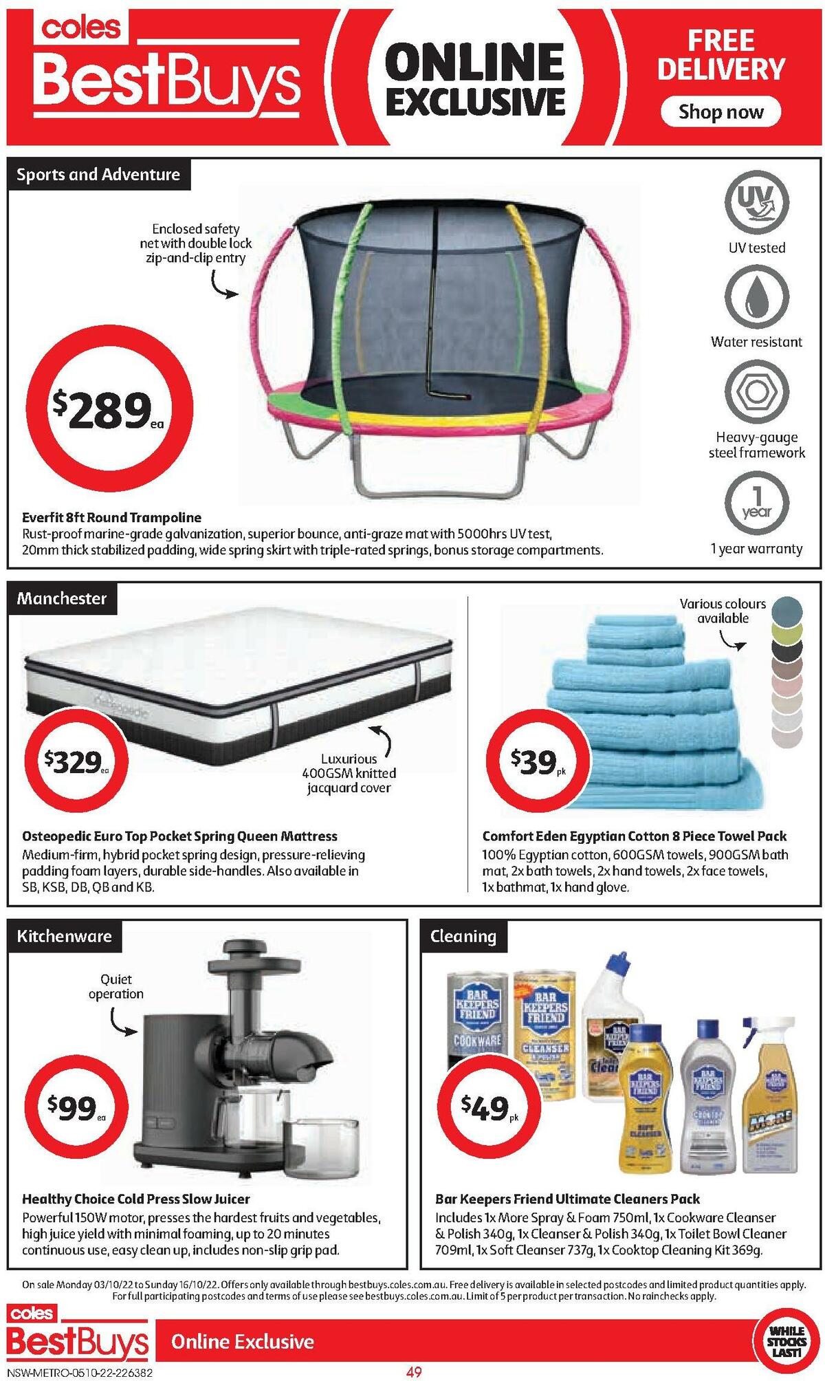 Coles Catalogues from 5 October