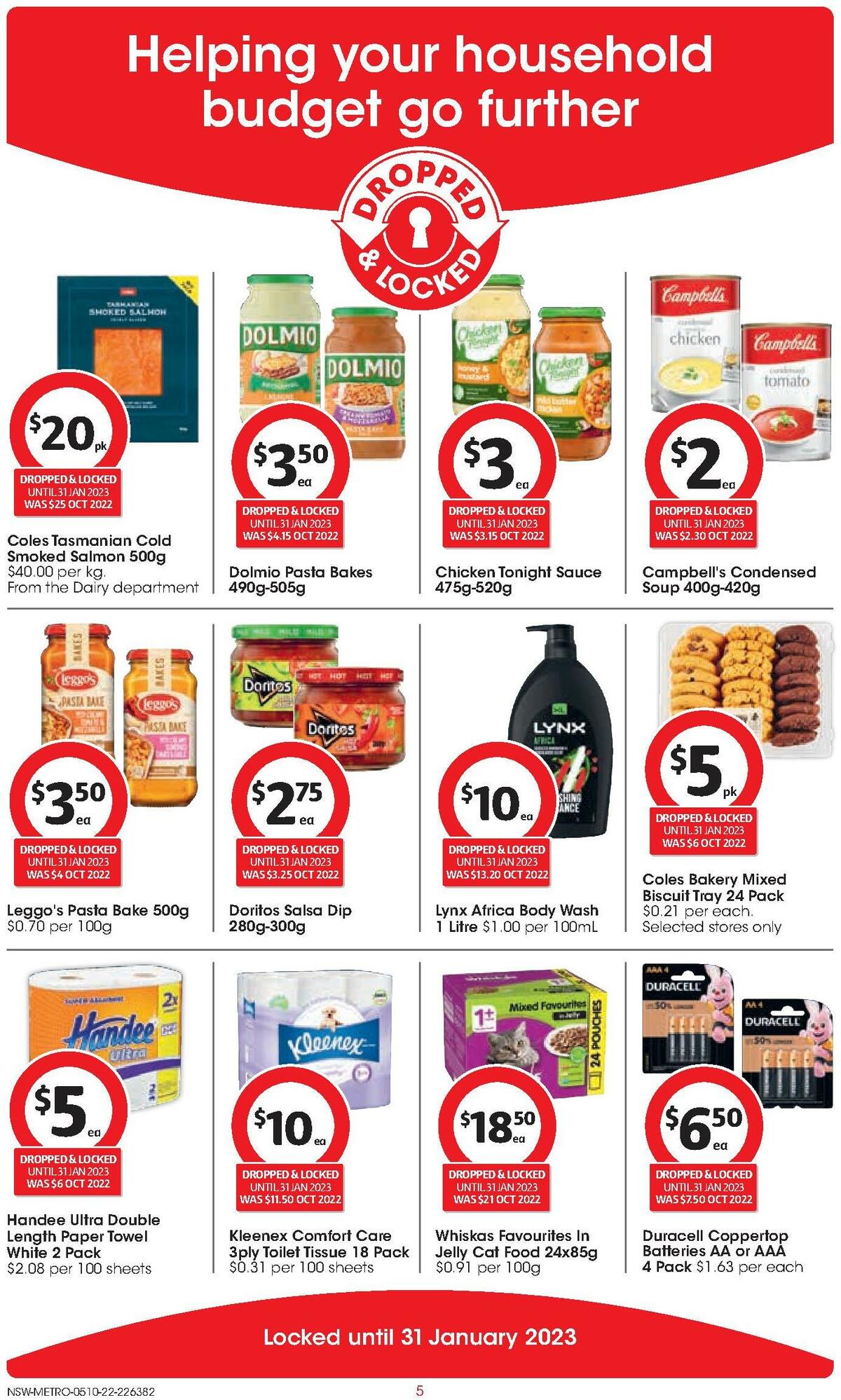 Coles Catalogues from 5 October