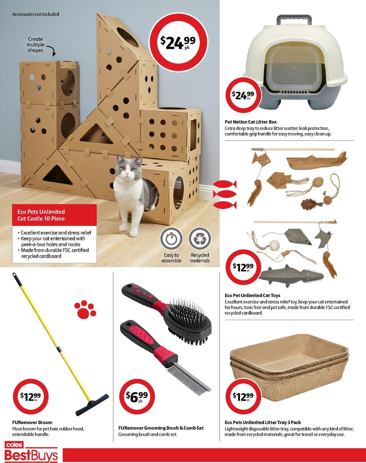 Coles Best Buys - Pampered Pets Catalogues from 7 October