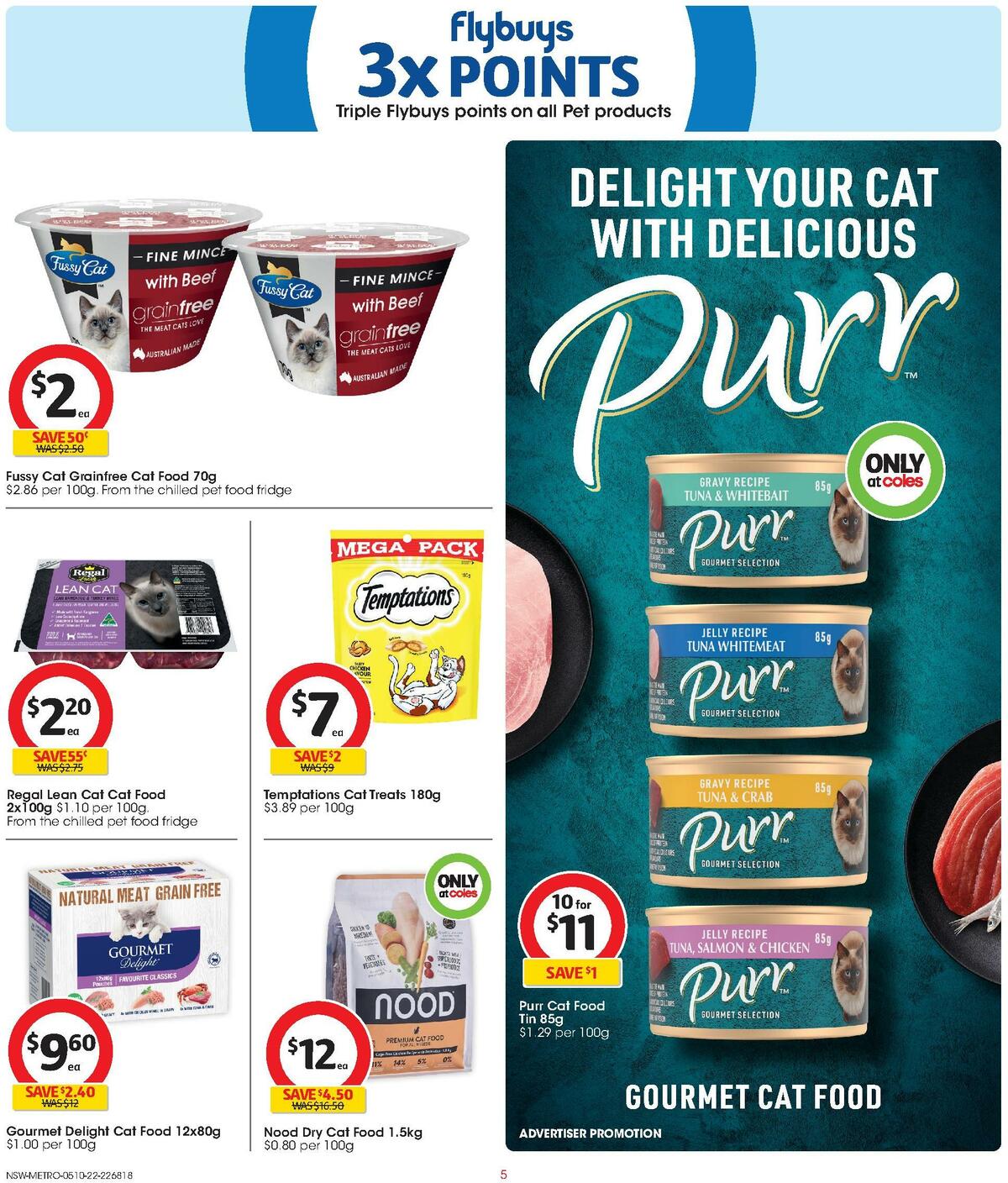 Coles Pet Event Catalogues from 5 October