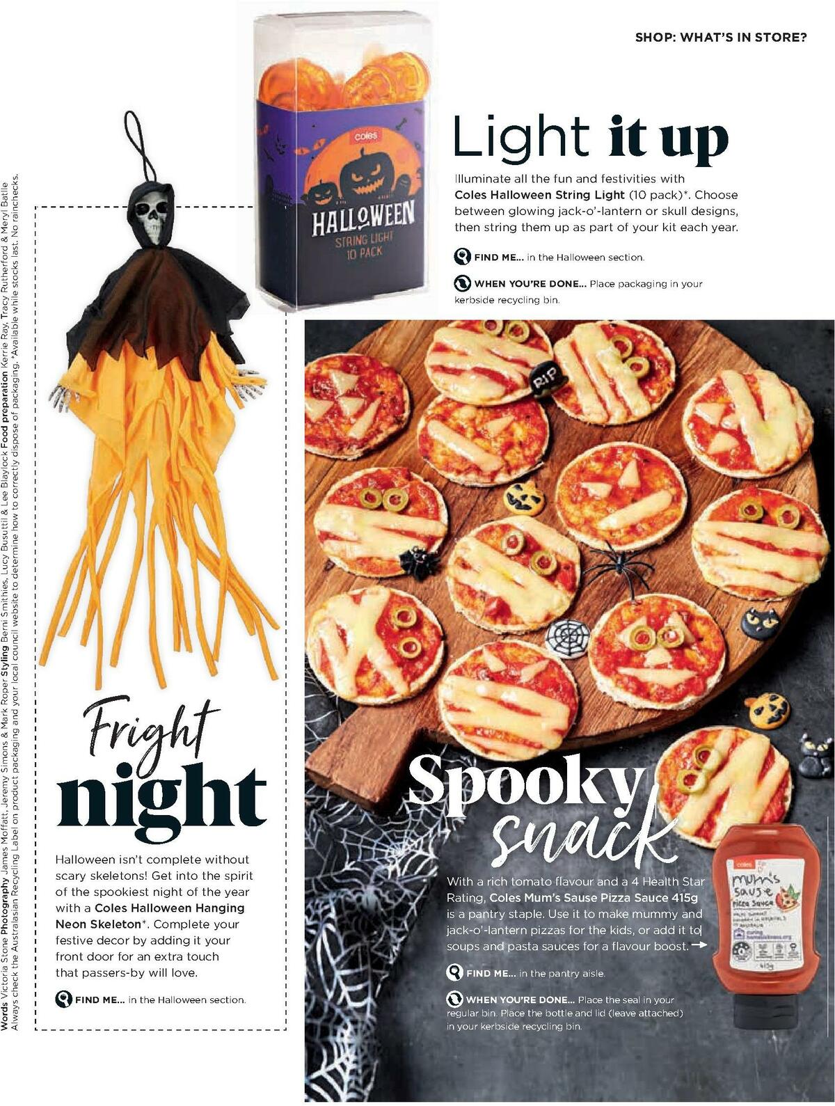 Coles Magazine October Catalogues from 1 October