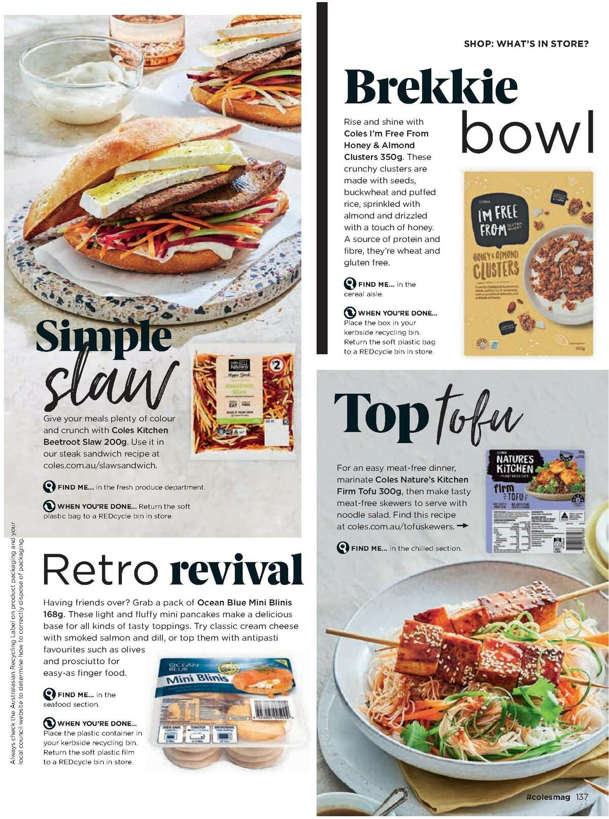 Coles Magazine October Catalogues from 1 October