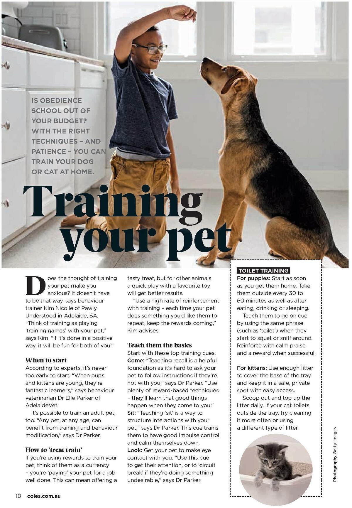 Coles Magazine October Catalogues from 1 October