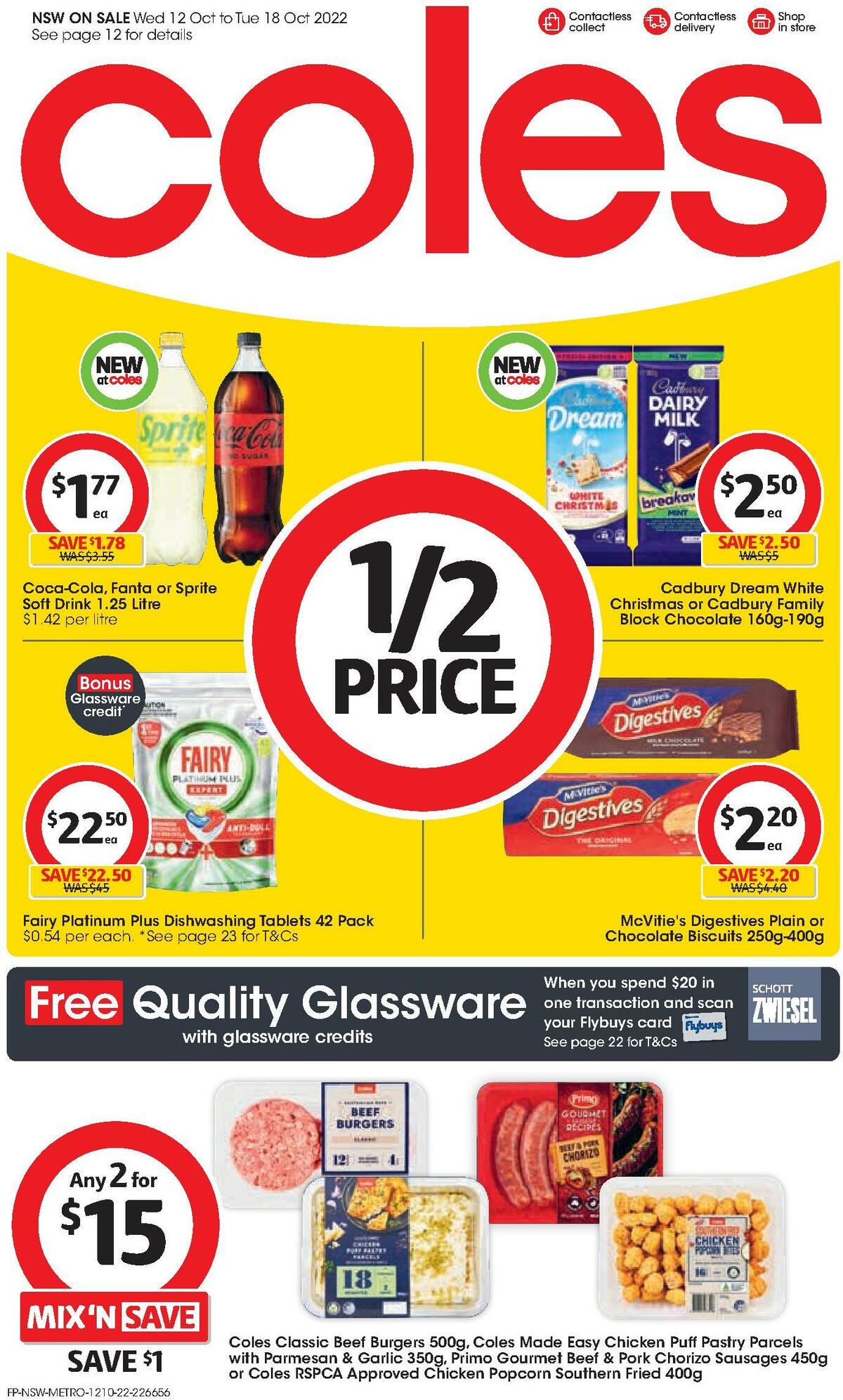 Coles Catalogues from 12 October