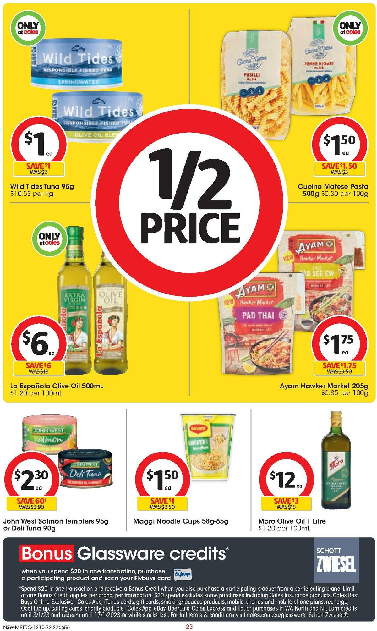 Coles Catalogues from 12 October