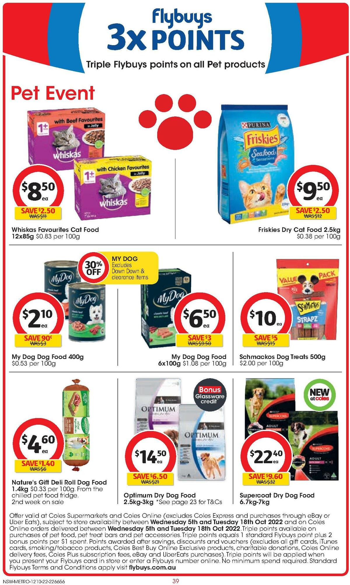 Coles Catalogues from 12 October