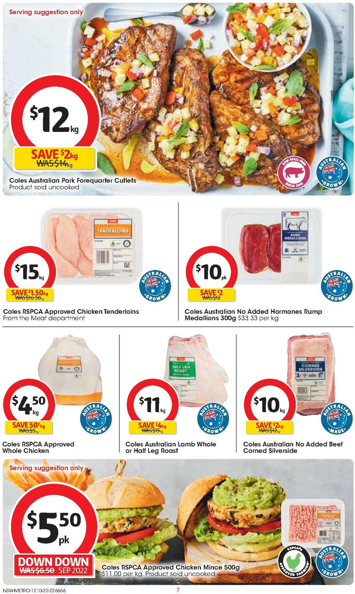 Coles Catalogues from 12 October