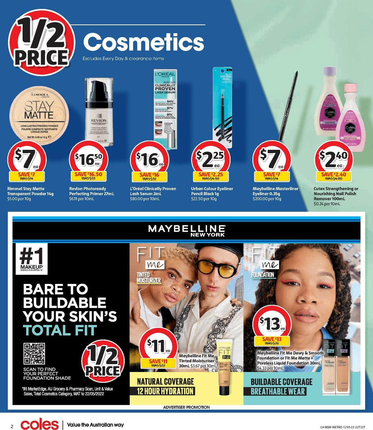 Coles Health & Beauty Catalogues from 12 October