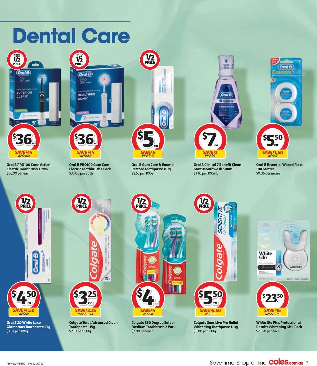 Coles Health & Beauty Catalogues from 12 October