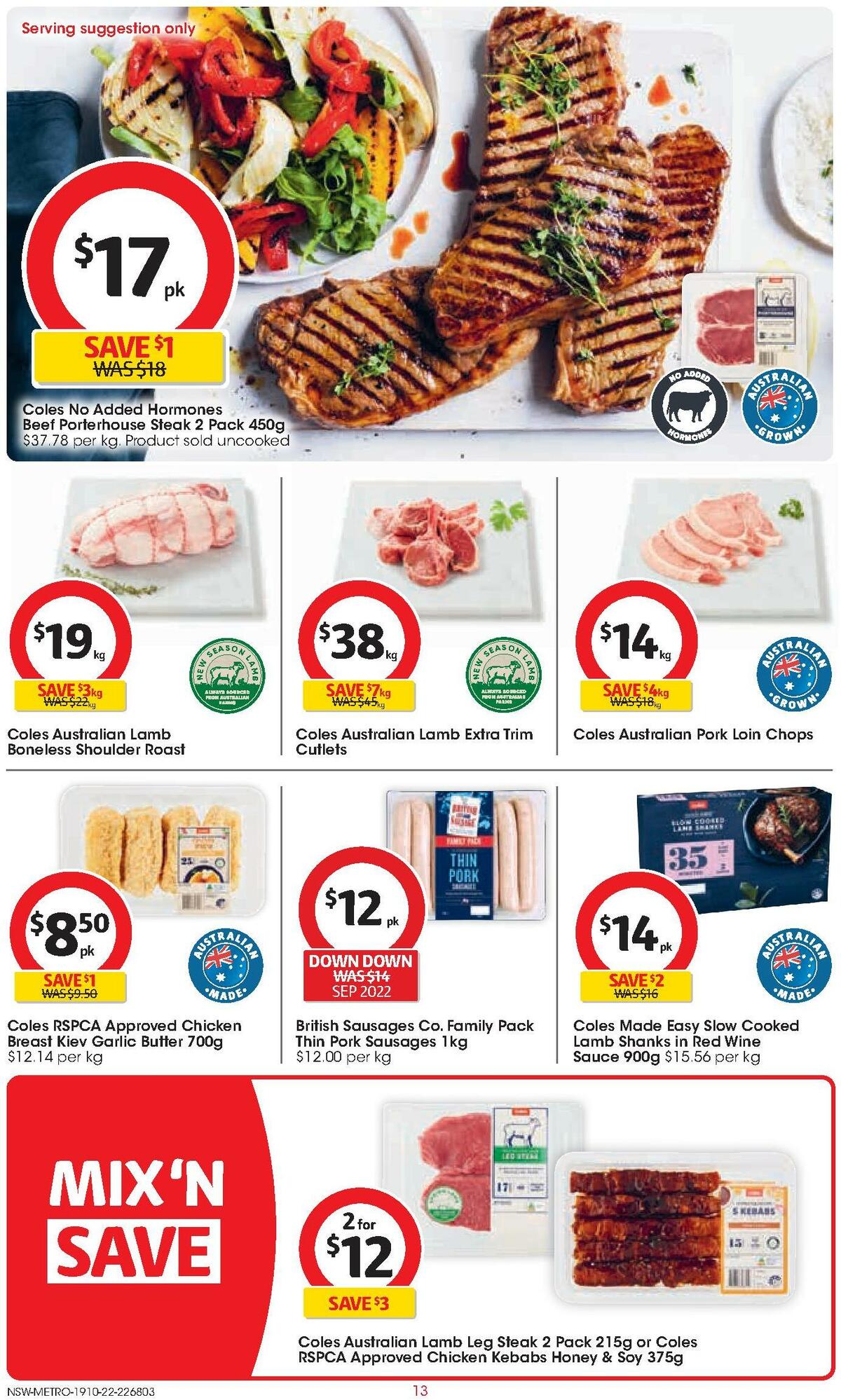 Coles Catalogues from 19 October