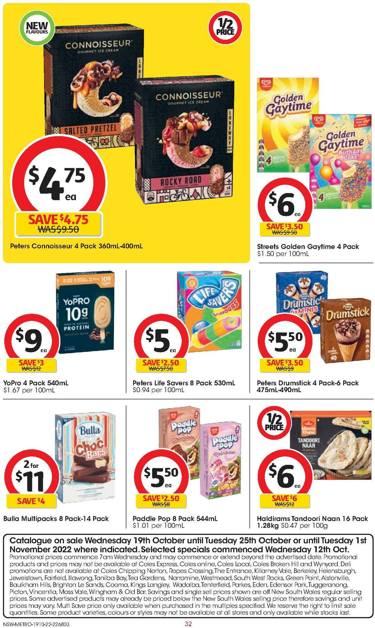 Coles Catalogues from 19 October