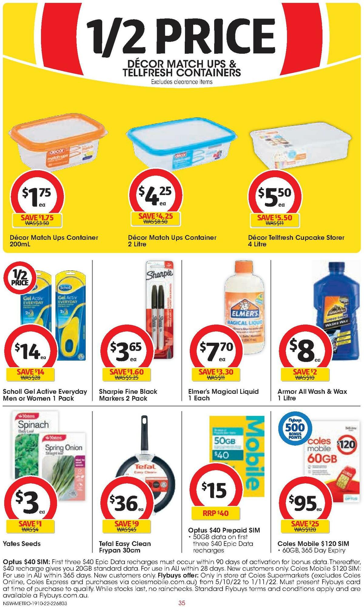 Coles Catalogues from 19 October