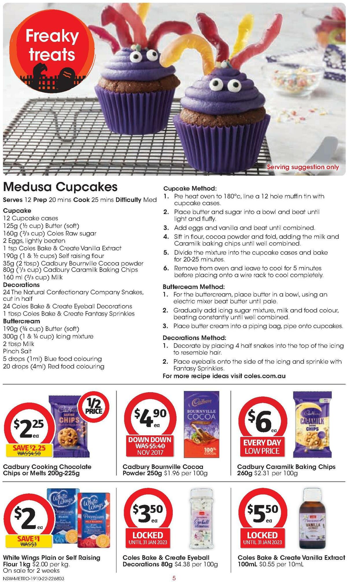 Coles Catalogues from 19 October