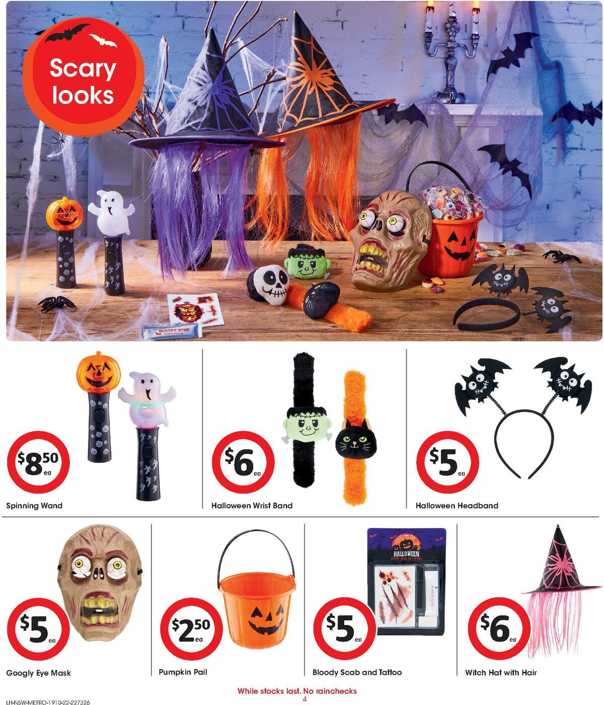 Coles Halloween Catalogues from 19 October
