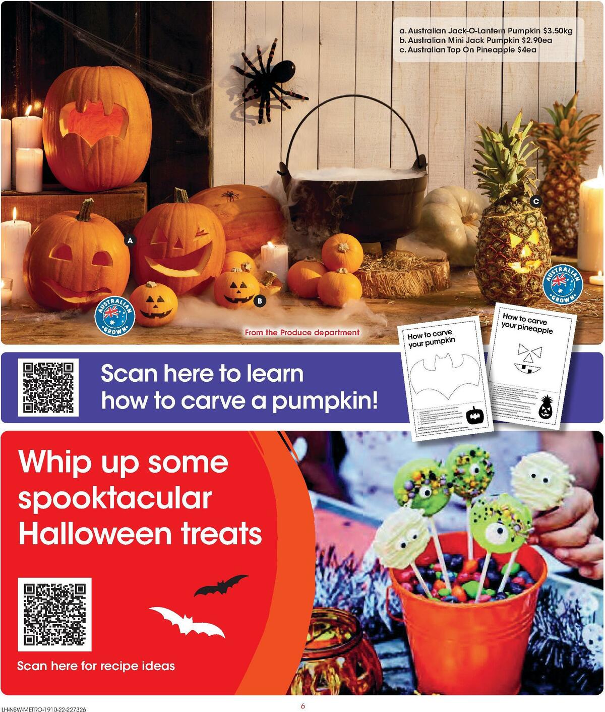 Coles Halloween Catalogues from 19 October