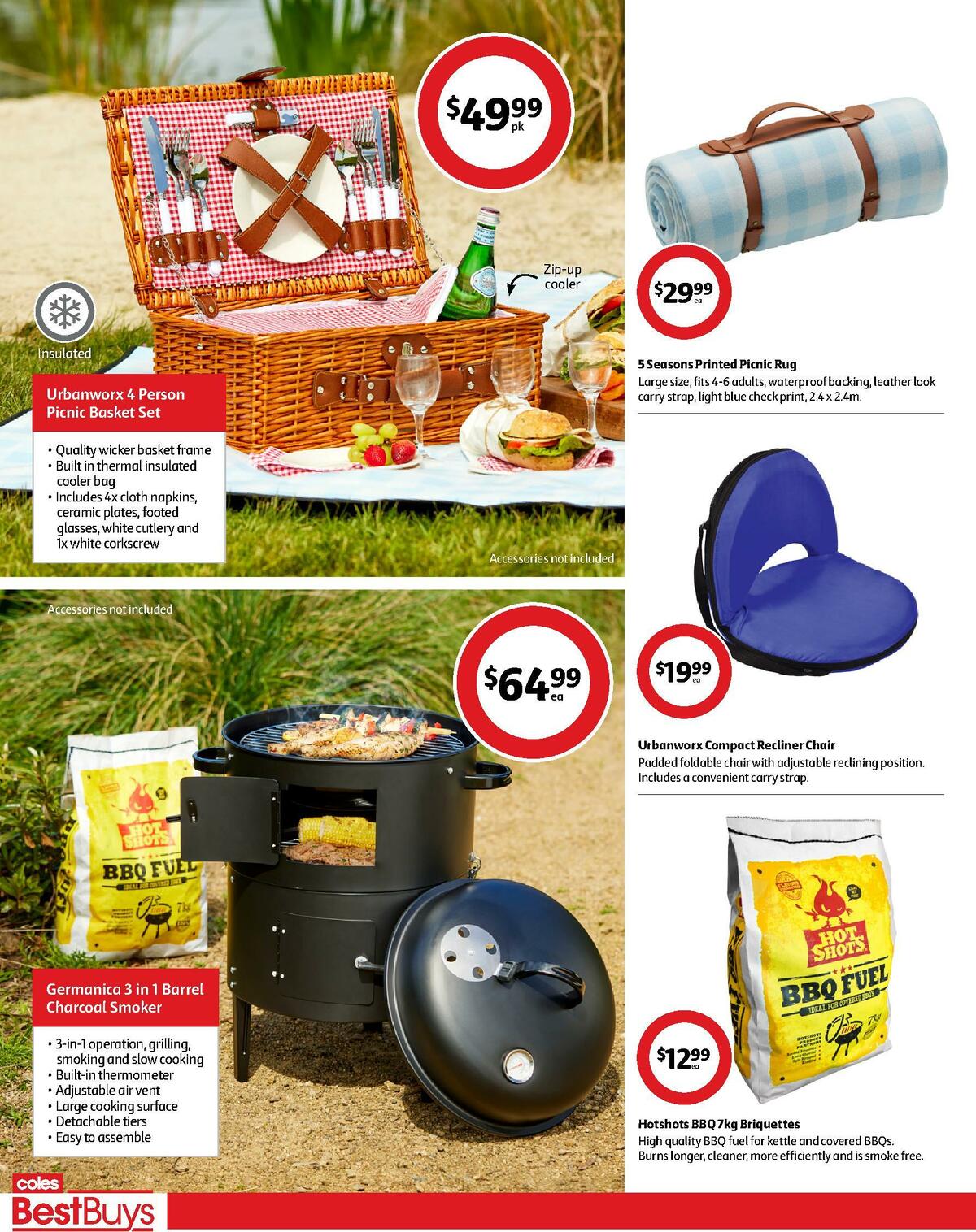 Coles Best Buys - Holiday Essentials Catalogues from 21 October